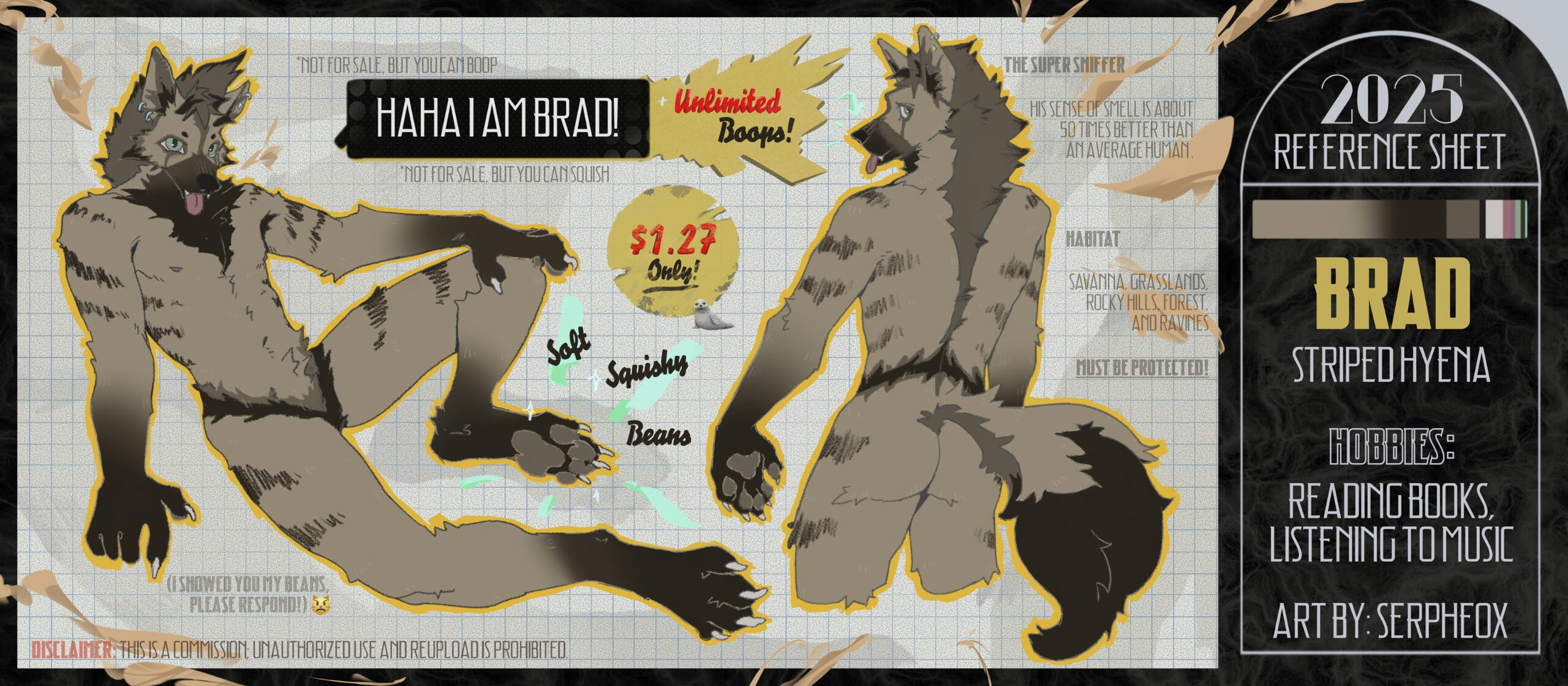 [2025, 01-02] 2025 Reference Sheet - Brad the Yeen